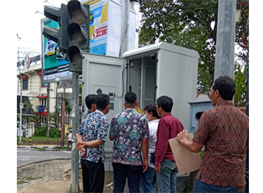 户外通信柜在印尼某电信公司的应用